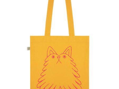 YUK FUN - YUK FUN Fluff Buddy screen printed tote bag Supply