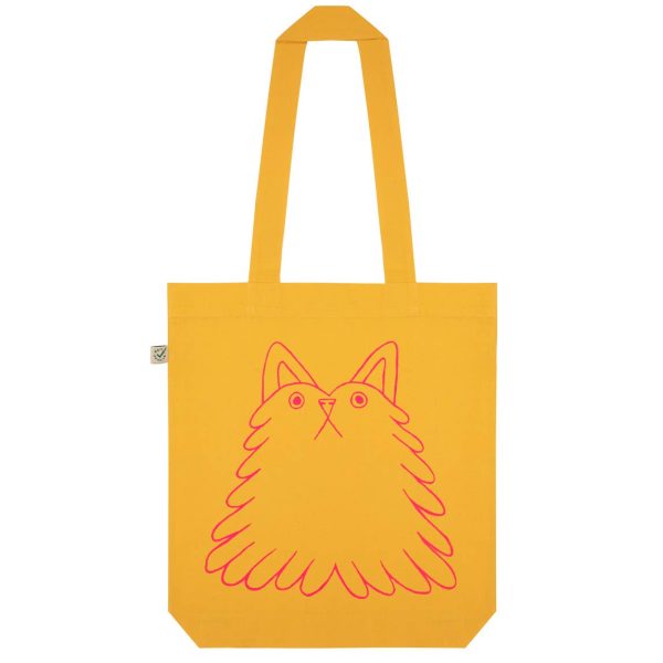 YUK FUN - YUK FUN Fluff Buddy screen printed tote bag Supply