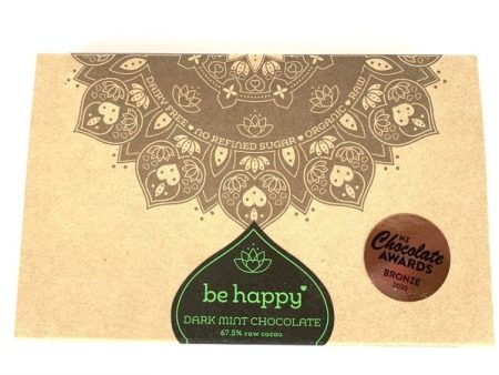 BE HAPPY DARK MINT CHOCOLATE 85G Sale