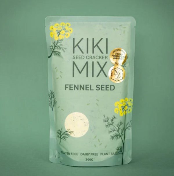 KIKI SEED CRACKERS FENNEL CRACKER MIX 300G For Sale