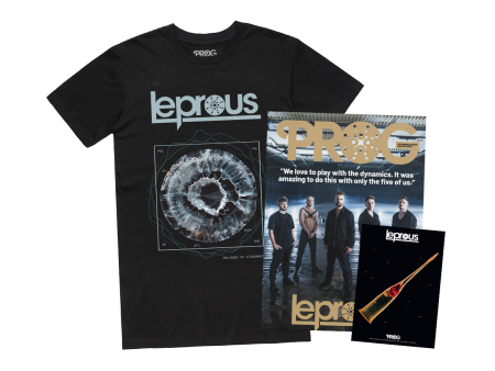 Prog Issue 153 - Leprous Magazine + Exclusive T-shirt + Art Card Online now