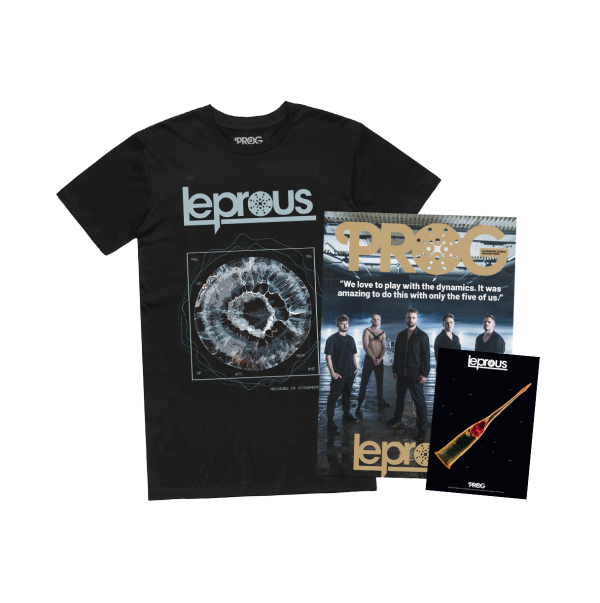 Prog Issue 153 - Leprous Magazine + Exclusive T-shirt + Art Card Online now