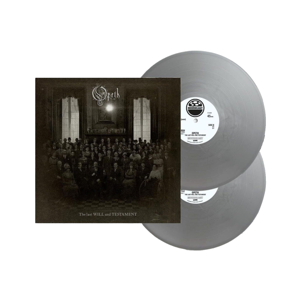 Opeth - The Last Will and Testament Double Silver LP + Signed Art Card Online Sale