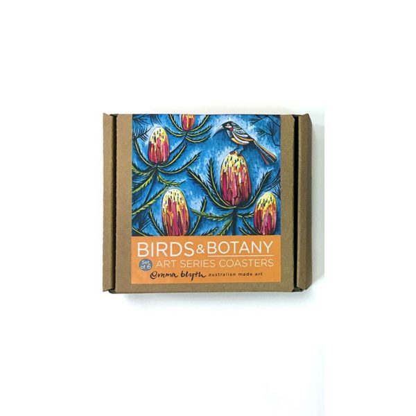 Birds and Botany Coaster Set Fashion