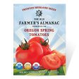 The Old Farmer s Almanac Heirloom Oregon Spring Tomato Seeds - Premium Non-GMO, Open Pollinated, Vegetable Seeds Cheap