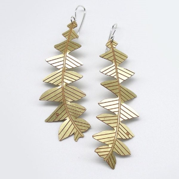 Banksia Grandis Leaf Earrings Sale