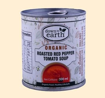 DOWN TO EARTH RED PEPPER TOMATO SOUP 300ML Sale