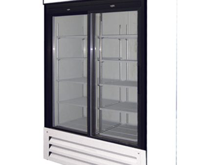 Fogel (VR-45-SD-US) 51  Wide Reach-In Refrigerator featuring Two Sliding Glass Doors on Sale