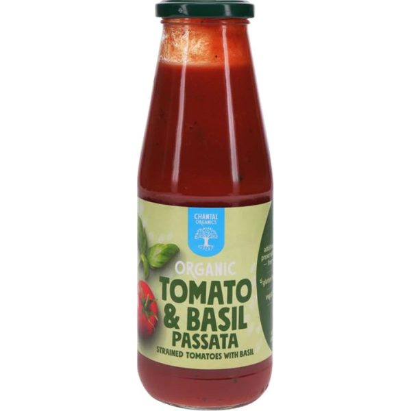 CHANTAL ORGANIC BASIL PASSATA 680g For Discount