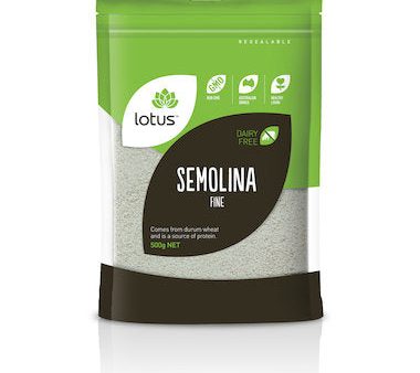 LOTUS SEMOLINA FINE 500G Cheap