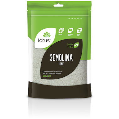 LOTUS SEMOLINA FINE 500G Cheap