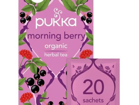 PUKKA MORNING BERRY TEA 20 BAGS Online now