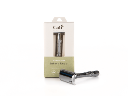 CALIWOODS STAINLESS STEEL SAFETY RAZOR WITH 5 BLADES Fashion