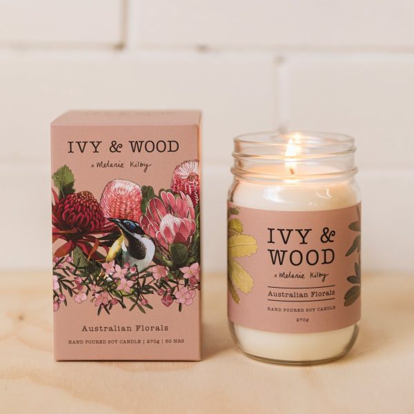 Australian Florals Candle Fashion