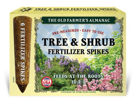 The Old Farmer s Almanac Tree & Shrub Fertilizer Spikes Online Hot Sale