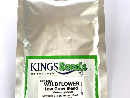 KINGS SEEDS WILDFLOWER LOW GROW BLEND 100G Online now