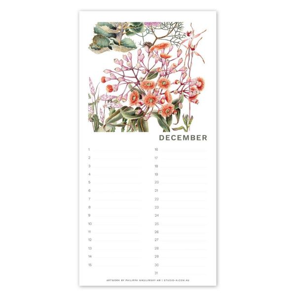 Australian Wildflowers Perpetual Calendar Cheap