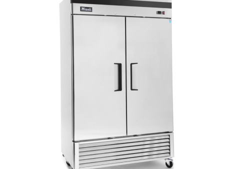 Migali (C-2FB-HC) 54.4  Wide Bottom Mount Freezer with Two Hinged Solid Doors on Sale