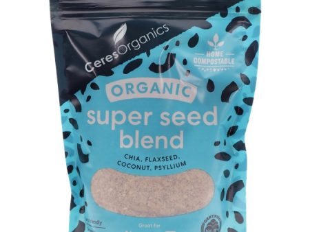 CERES ORGANIC SUPER SEED BLEND 250G LINSEED COCONUT SUNFLOWER SEEDS CHIA SESAME SEEDS PSYLLIUM HUSKS Cheap