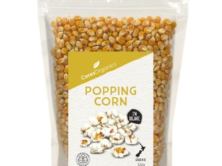 CERES ORGANIC POPPING CORN 500G Online now