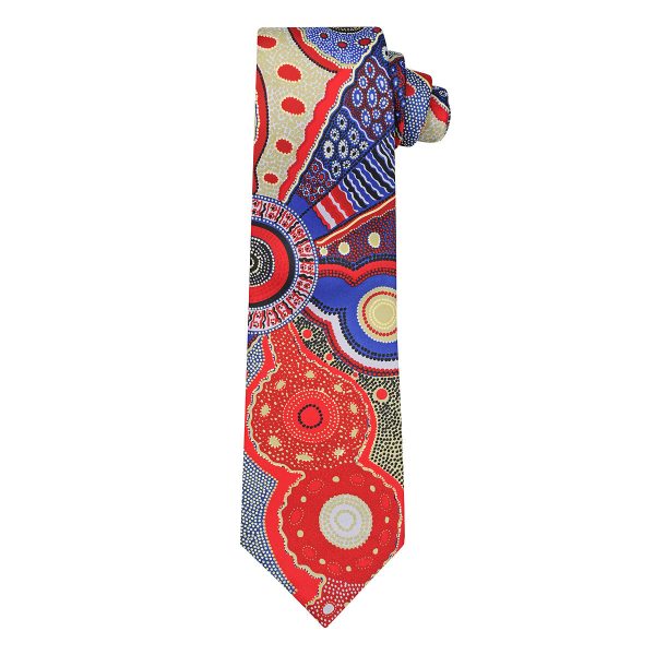 Kangaroo Story Red Blue Tie Online