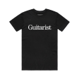 Guitarist - Classic Logo - Black For Discount