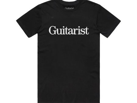 Guitarist - Classic Logo - Black For Discount