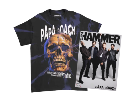 Metal Hammer 394 - Papa Roach Magazine + Exclusive Tee on Sale