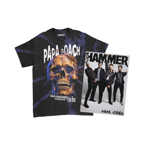 Metal Hammer 394 - Papa Roach Magazine + Exclusive Tee on Sale