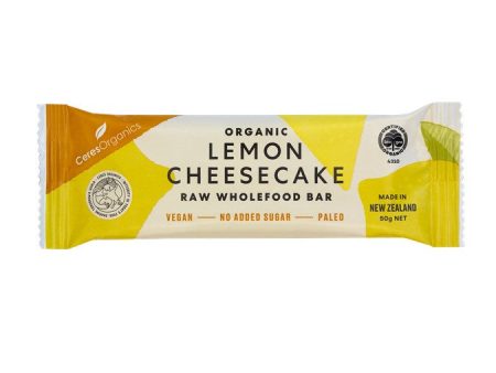 CERES ORGANIC RAW BAR LEMON CHEESECAKE 50G Online Hot Sale