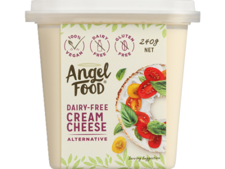 ANGEL FOOD DAIRY FREE CREAM CHEESE 240G Online now