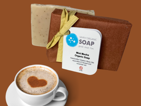 Mint Mocha Organic Soap on Sale