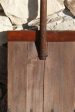 Antique Adult Wooden Shovel Hand Forged Metal For Discount