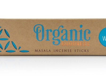 ORGANIC MASALA INCENSE STICKS WHITE SAGE 15G on Sale