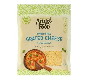 ANGEL FOODS DAIRY FREE VEGAN GRATED CHEESE 300G Discount