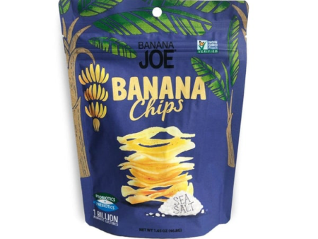 BANANA JOE SEA SALT BANANA CHIPS 47G Supply