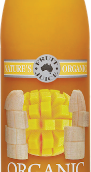 NATURES ORGANIC MANGO & BANANA SMOOTHIE 350ML Sale