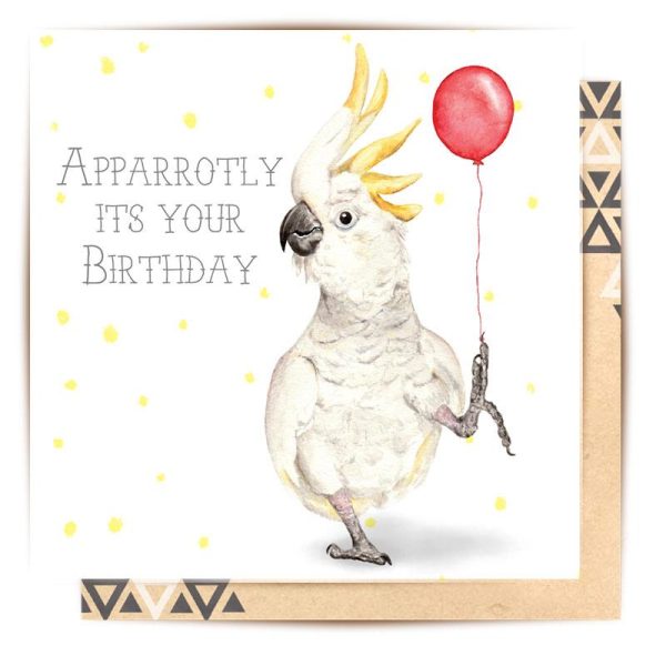 Apparrotly Birthday Card Online