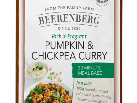 BEERENBERG PUMPKIN CHICKPEA CURRY SAUCE 240ML Hot on Sale