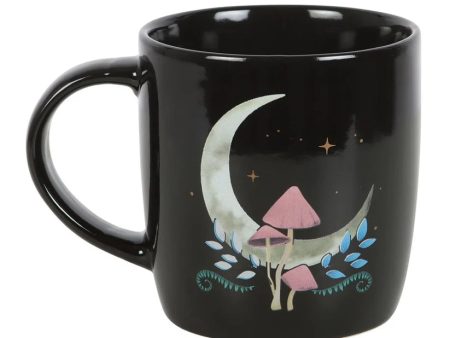 DARK FOREST CERAMIC MOON MUG For Discount