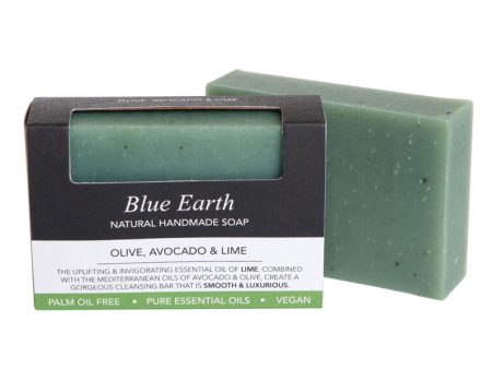 BLUE EARTH OLIVE AVOCADO & LIME SOAP BAR Supply