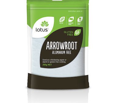 LOTUS ORGANIC ARROWROOT 250G Hot on Sale