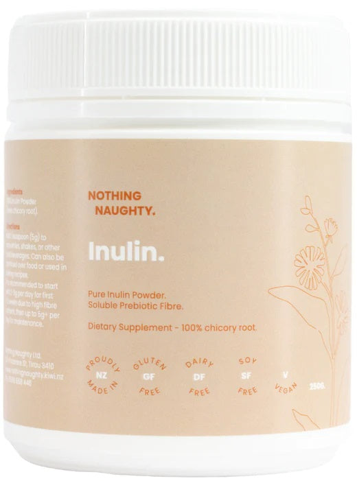 NOTHING NAUGHTY INULIN 250G on Sale