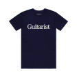 Guitarist - Classic Logo - Navy For Cheap