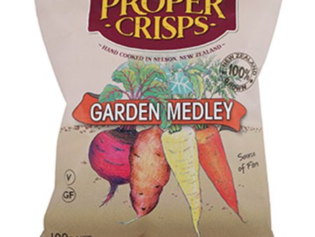 PROPER CRISPS GARDEN MEDLEY LIGHTLY SALTED 100G Discount