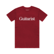 Guitarist - Classic Logo - Red Supply