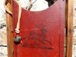 1880 - 1900 Antique Victorian Hand Painted Childs Sled on Sale