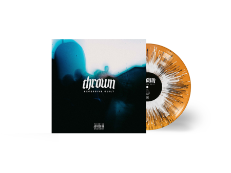 Thrown - Exclusive  EXCESSIVE GUILT  orange, black and white LP Fashion