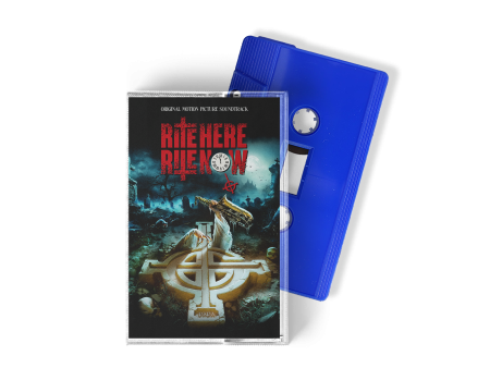 Ghost - Exclusive  Rite Here Rite Now  blue cassette Online Hot Sale