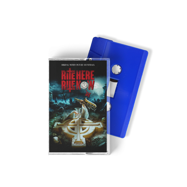 Ghost - Exclusive  Rite Here Rite Now  blue cassette Online Hot Sale